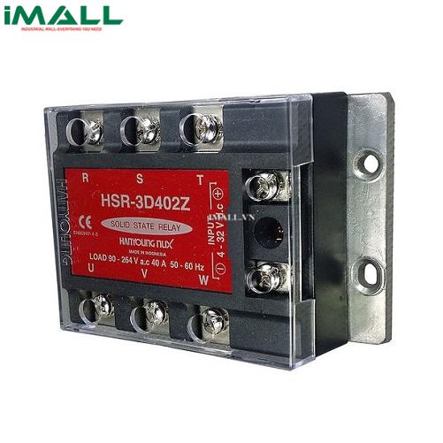 Rơ le bán dẫn Hanyoung nux HSR-3D402Z (4 – 32VDC, 40A, 3 Pha)