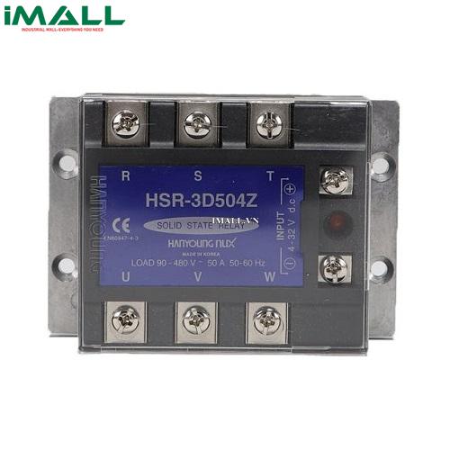 Rơ le bán dẫn Hanyoung nux HSR-3D504Z (4 – 32VDC, 50A, 3 Pha)