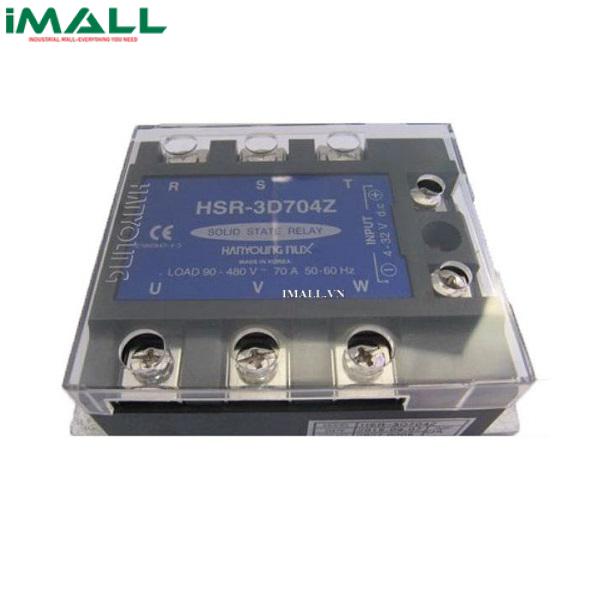 Rơ le bán dẫn Hanyoung nux HSR-3D704Z (4 – 32VDC, 70A, 3 Pha)0