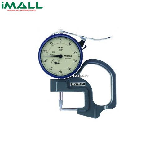 Đồng hồ đo độ dày vật liệu dạng kim Mitutoyo 7361A (0 ~ 0.4")0