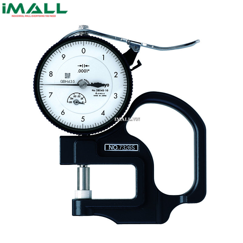 Đồng hồ đo độ dày vật liệu dạng kim Mitutoyo 7326A (0-0.05")