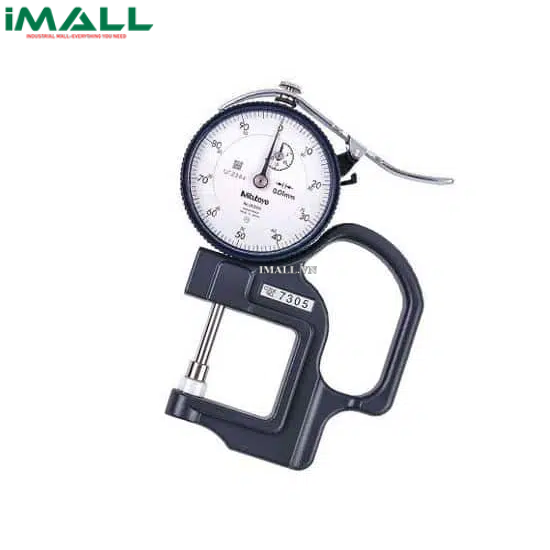 Đồng hồ đo độ dày vật liệu kiểu cơ Mitutoyo 7305A (0-20mm/ 0.01mm)0