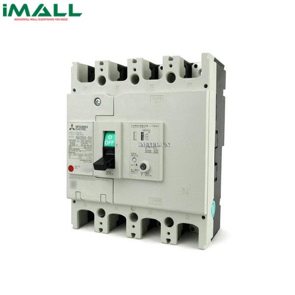 CB khối chống giật ELCB Mitsubishi NV400-HEW 4P 400A (70kA 30mA)0