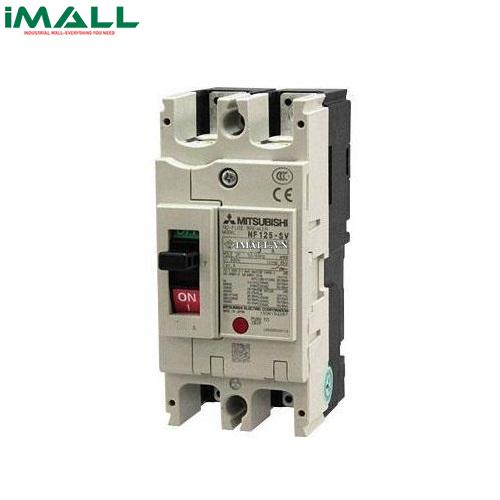 CB khối chống giật ELCB Mitsubishi NV63-CV 2P 50A (7.5kA 30mA)0