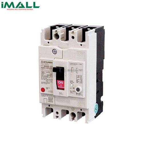 Cầu dao chống giật (ELCB) Mitsubishi NV63-CV 3P 15A (5kA 1.2.500mA)0