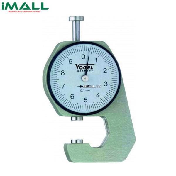 Đồng hồ đo độ dày, đầu đo phẳng Vogel 240401-F (0-10mm)0