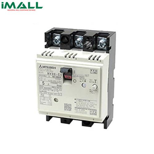 Cầu dao chống giật (ELCB) Mitsubishi NV30-CS 3P 2.5kA 15mA 5A0