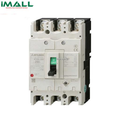 MCCB Mitsubishi NF250-SGV 3P 125-160A (36kA)0