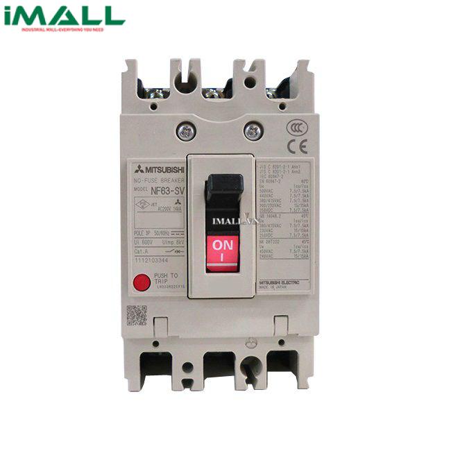 MCCB Mitsubishi NF63-SV 3P 50A (7.5kA)0