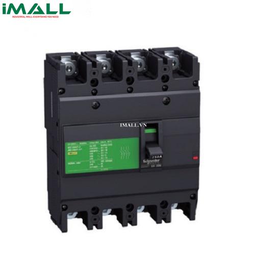 MCCB Schneider EZC250N4080 (80A 25kA 4P)0