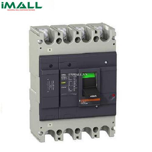 MCCB Schneider EZC400H4350N (350A 50kA 4P)0