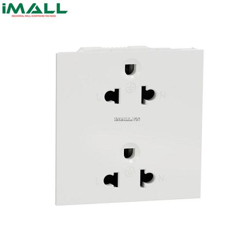 Ổ cắm đôi 3 chấu 16A size E Schneider M3T426UST2_WE0