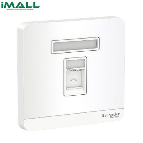 Ổ cắm mạng cat6 đơn Schneider E8331RJS6_WE_G190