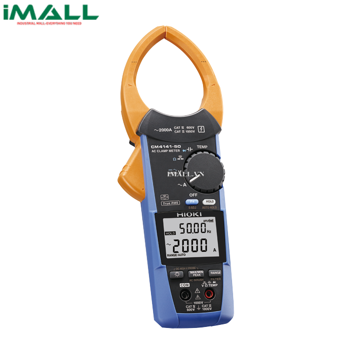 Ampe kìm đo dòng AC HIOKI CM4141-50 (True RMS, 2000A)