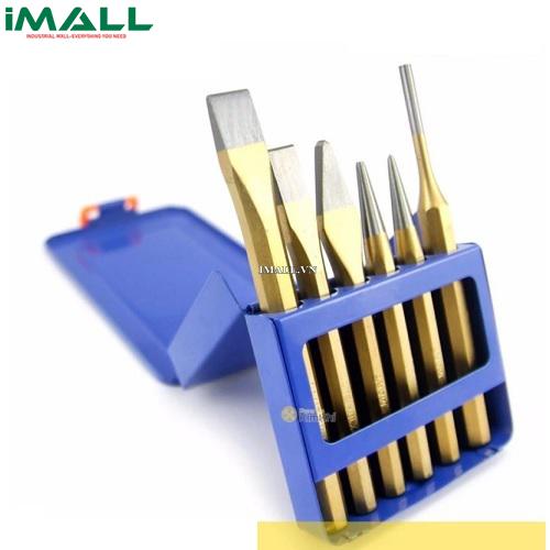 Bộ đục và đột sắt 6 chi tiết C-MART CA01270