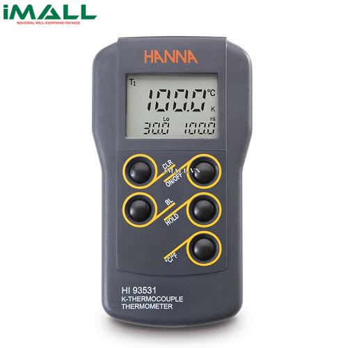 Máy đo nhiệt độ tiếp xúc kiểu K HANNA HI935310