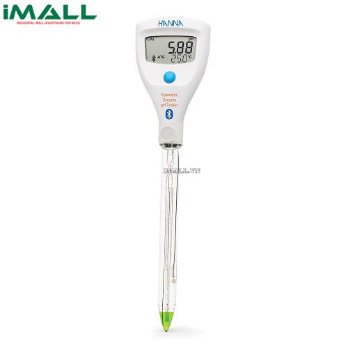 Bút đo pH/nhiệt độ HALO2 Bluetooth trong kem mỹ phẩm HANNA HI98104320