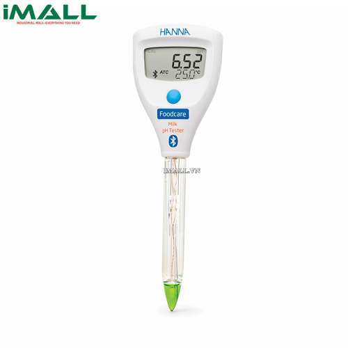 Bút đo pH/nhiệt độ HALO2 Bluetooth trong sữa HANNA HI9810342