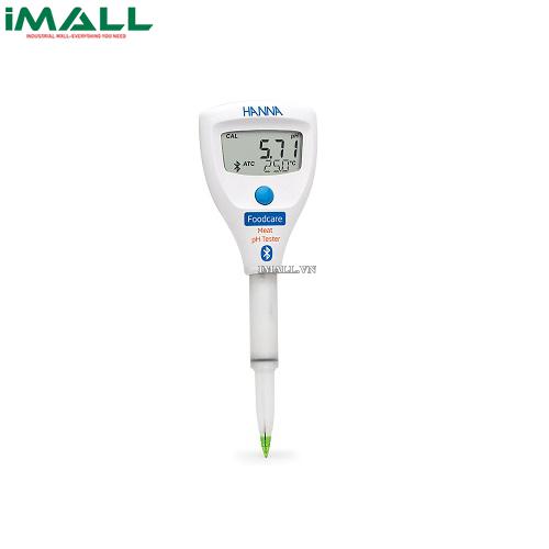 Bút đo pH/nhiệt độ HALO2 Bluetooth trong thịt và nước HANNA HI9810362