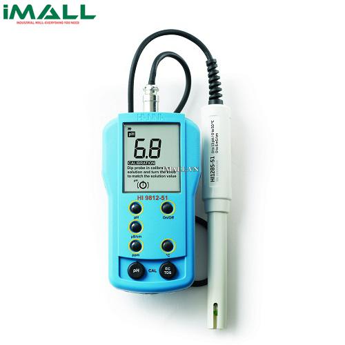 Máy đo pH/EC/TDS/Nhiệt độ HANNA HI9812-51