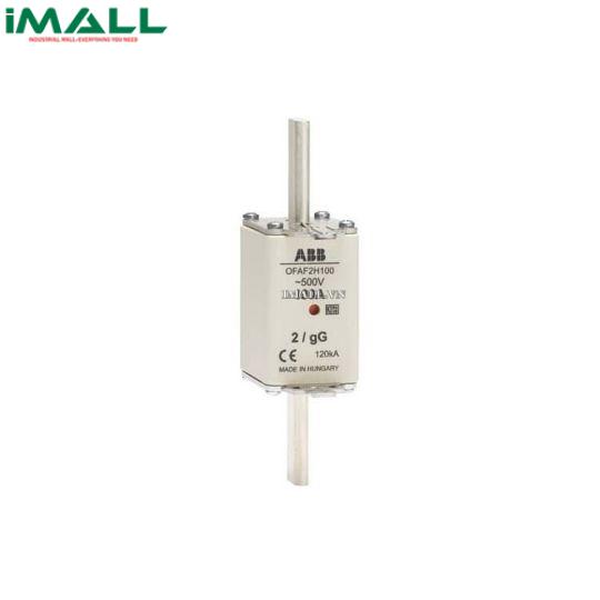 Cầu chì HRC ABB OFAF2H125 (1SCA022627R5460, 500V, 125A)