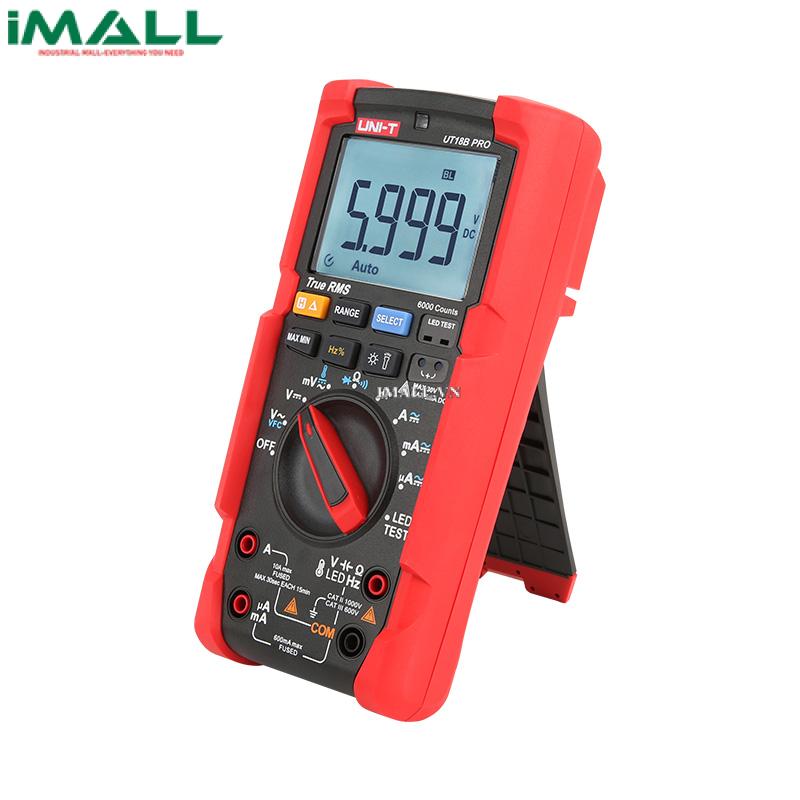 UNI-T UT18B PRO True RMS Digital Multimeter (True RMS, 1000V AC/DC, -55～500.0°C)0
