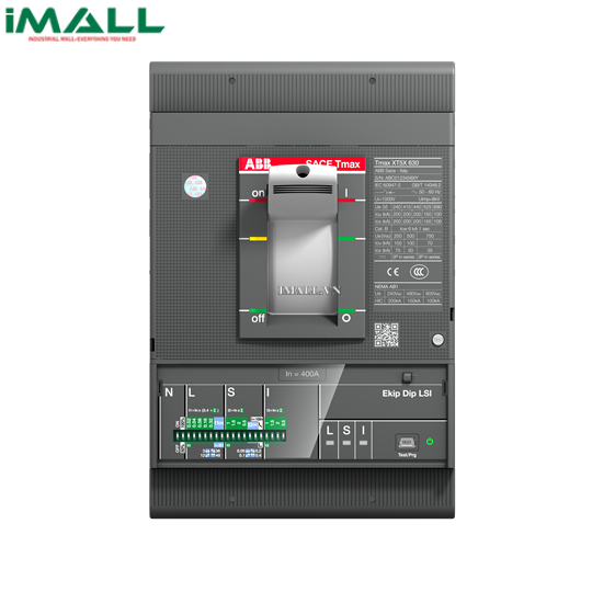 MCCB ABB XT5H 400 Ekip Dip LS/I In=250 3p F F (1SDA100488R1)