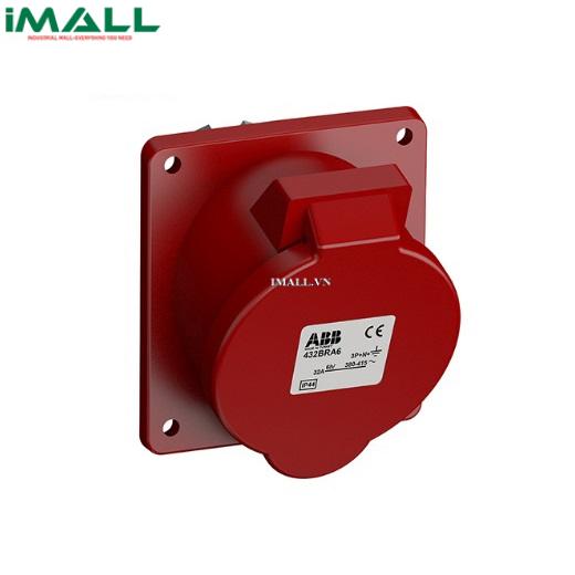 Ổ cắm âm dạng nghiêng ABB 316BRA6 16A 3P+E 380-415V IP44 (2CMA102168R1000)