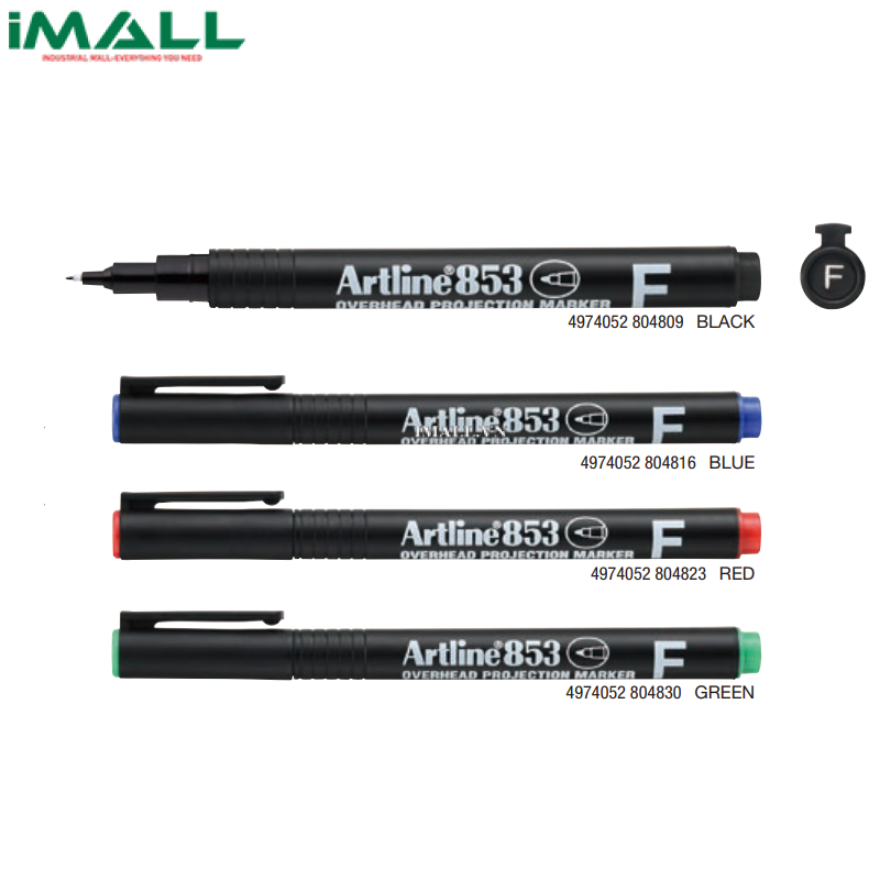 Bút lông kim màu đen Artline 853 EK-853N (0.5mm)