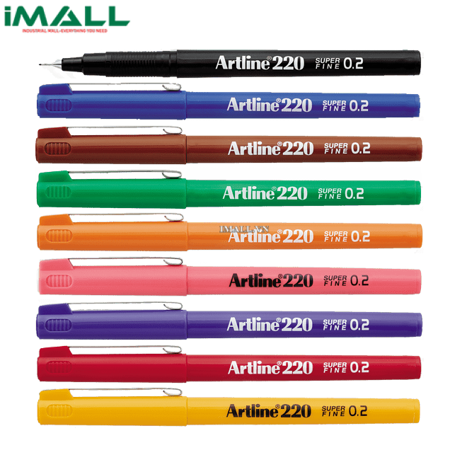 Bút lông kim màu đỏ (Artline 220) 0.2mm Artline EK-220N