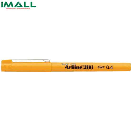 Bút lông kim màu vàng (Artline 200) 0.4mm Artline EK-200N