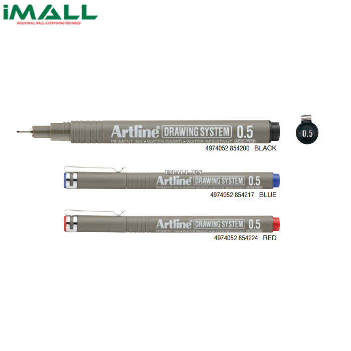 Bút lông kim màu xanh dương Artline Drawing System EK-235N (0.5mm)0