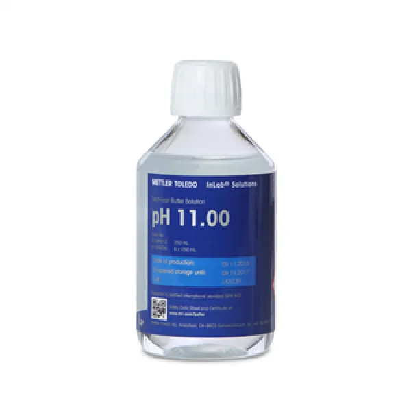 Dung Dịch Chuẩn pH 11.00 METTLER TOLEDO 51350026 (Chai 250 mL x 6)0