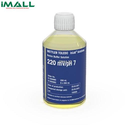 Dung dịch chuẩn Redox (ORP 220 mV, pH 7) METTLER TOLEDO 51350060 (Chai 250 mL)