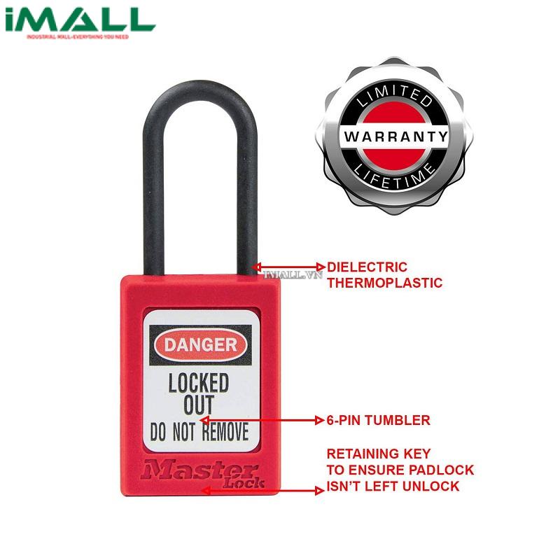 Ổ khóa an toàn bằng nhựa MASTER LOCK S32RED0