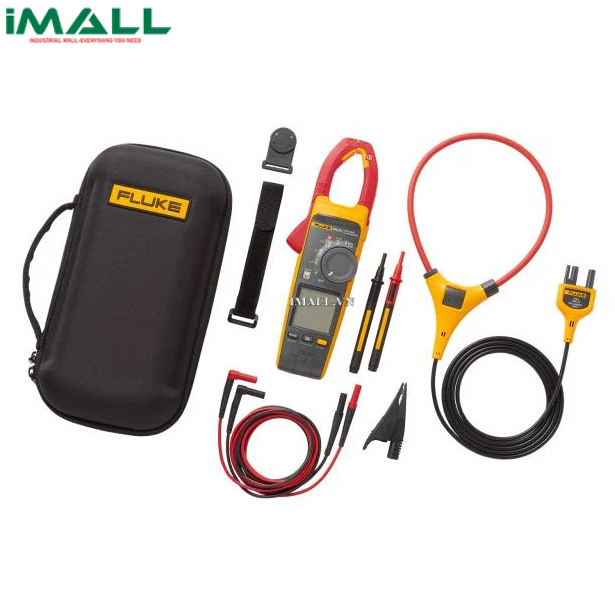 Fluke 378 FC Non-Contact Voltage True-rms AC/DC Clamp Meter with iFlex (True-RMS 1000V, Power Quality indicator)0