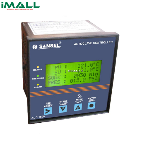 Bộ điều khiển lò hấp tiệt trùng Sansel Acc 1500 (0~200°C; ±0.1%FS)