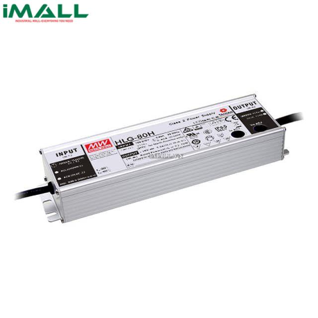 Bộ nguồn LED Meanwell HLG-80H-C350AB (80W 257V 350mA)0