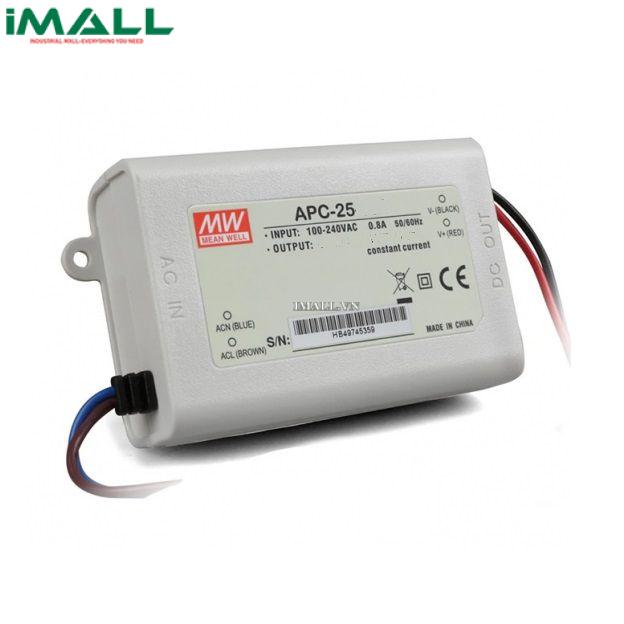 Bộ nguồn LED Meanwell PLD-25-1050 (25W 16-24V 1050mA)