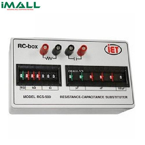 Điện dung và điện trở IETLAB RCS-500 (100 pF - 100 µF; 1 Ω - 10 MΩ )