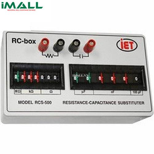Điện dung và điện trở IETLAB RCS Series (0.1% -4%; 100 pF - 100 µF; 1 Ω - 10 MΩ )0