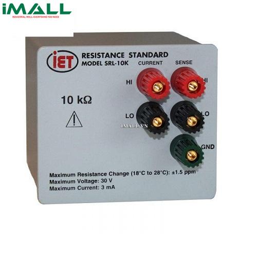 Điện trở chuẩn có độ chính xác IETLAB SRL Series (1 mΩ to 1.9 TΩ)