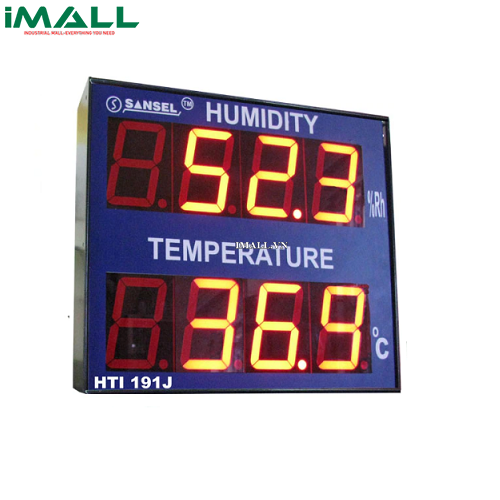 Đồng hồ đo độ ẩm & nhiệt độ Jumbo Sansel HTI 191J (Màn hình 2'')HTI 191J (2'' display)