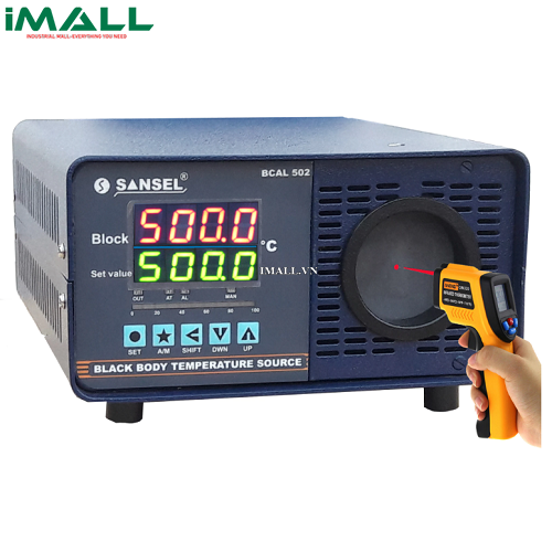 Máy hiệu chuẩn nhiệt độ hồng ngoại (~500°C; 0.1°C) Sansel BCAL 502