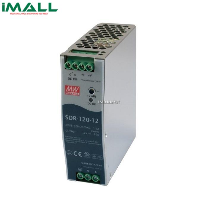 Bộ nguồn Meanwell SDR-120-12 (120W 12V 10A)0