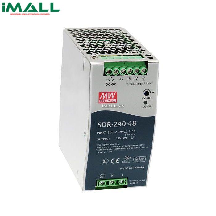 Bộ nguồn Meanwell SDR-240-48 (48V 240W 5A)0