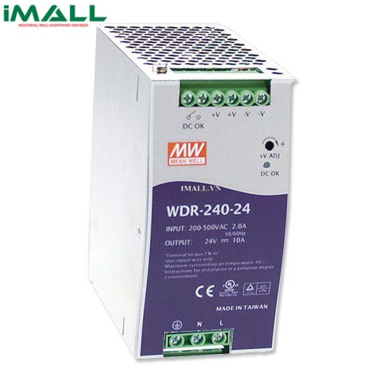 Bộ nguồn Meanwell WDR-240-24 (240W 24V 10A)