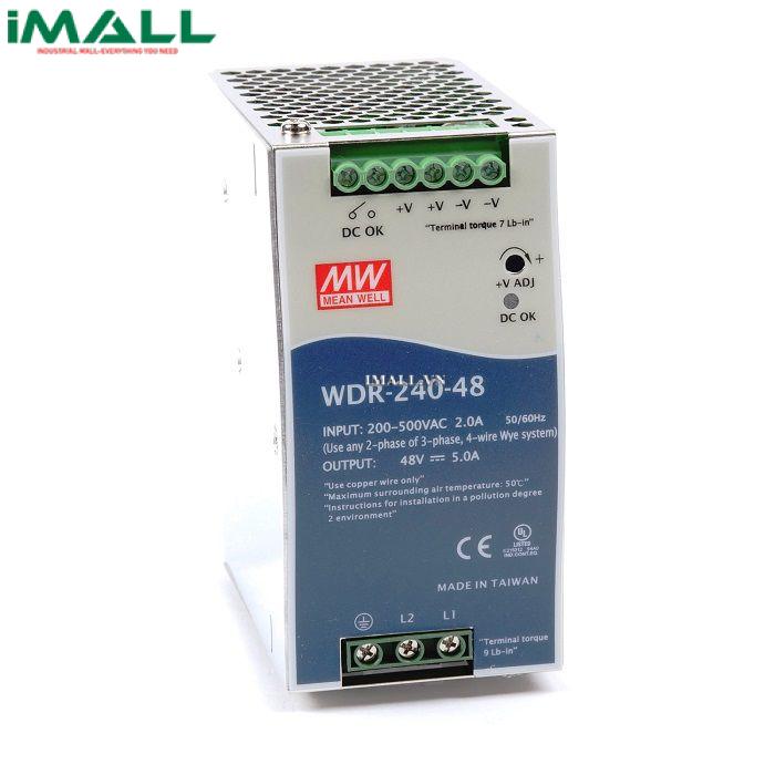 Bộ nguồn Meanwell WDR-240-48 (48V 240W 5A)