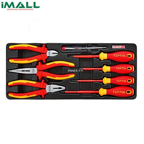 Khay tua vít & kềm cách điện 8pcs TOPTUL GAAT0818