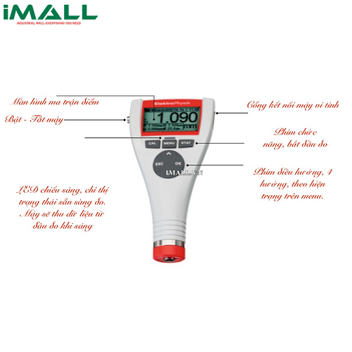 Máy đo độ dày lớp phủ ElektroPhysik 725FN1.5